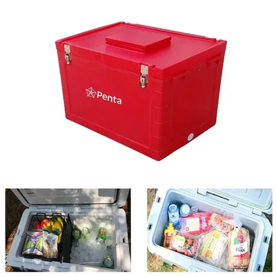 Penta PPT-IB-150 Insulated 150 Litre Ice Box, 12 to 48 hrs Insulation Support with Vending Lead for Picnic & Outdoor